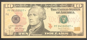 United States of America, 10 Dollars, 2017, UNC, p545B, REPLACEMENT
UNC
Estimate: USD 25 - 50