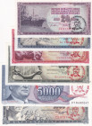 Yugoslavia, 20-50-100-500-1.000-5.000 Dinara, 1968/1986, UNC, (Total 6 banknotes)
UNC
Montenegro Invasion
Estimate: USD 20 - 40