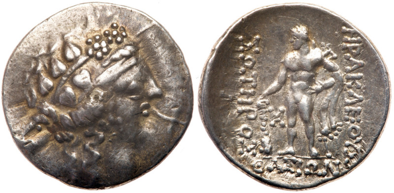 Eastern Europe, Imitating Thasos. Silver Tetradrachm (16.72 g), late 2nd-1st cen...