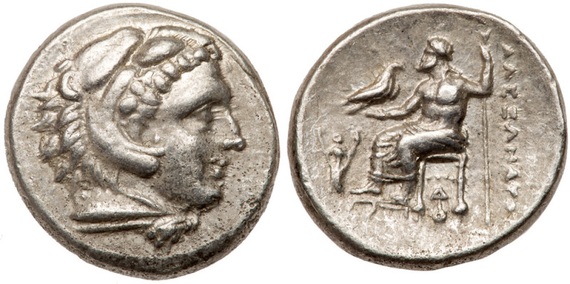 Macedonian Kingdom. Alexander III 'the Great'. Silver Drachm (4.30 g), 336-323 B...