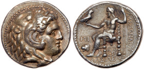 Macedonian Kingdom. Alexander III 'the Great'. Silver Tetradrachm (16.98 g), 336-323 BC. EF