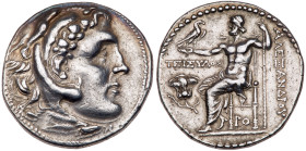 Macedonian Kingdom. Alexander III, the Great, 336-323 BC. AR Tetradrachm (16.81g), 201 BC. EF