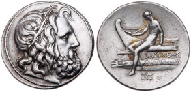 Macedonian Kingdom. Antigonos III Doson. Silver Tetradrachm (17.10 g), 229-221 BC. EF
