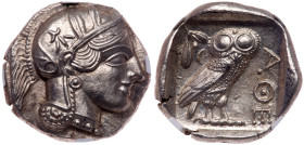 Attica, Athens. Silver Tetradrachm (17.19 g), ca. 454-404 BC
