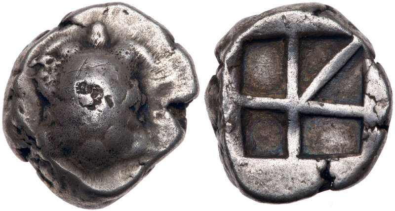 Islands off Attica, Aegina. Silver Stater (12.22 g), ca. 456/45-431 BC. Land tor...