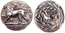 Sikyonia, Sikyon. Silver Stater (12.00 g), ca. 335-330 BC
