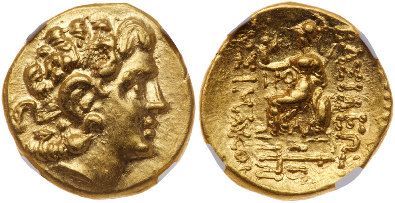 Pontic Kingdom. Mithradates VI Eupator. Gold Stater (8.29 g), 120-63 BC. First M...