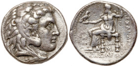 Seleukid Kingdom. Seleukos I Nikator, 312-280 BC. AR Tetradrachm (27.4mm, 16.6g, 6h). VF