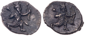 Cilicia, Uncertain mint. Silver Obol (0.70 g), 4th century BC.. EF