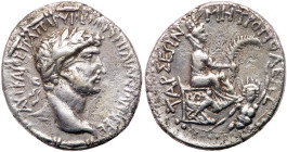Cilicia, Tarsos. Hadrian, AD 117-138. AR Tetradrachm ( 27mm, 12.47g)