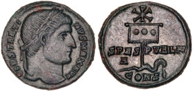 Constantine I. Æ Follis (3.20 g), AD 307/10-337. EF