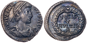 Julian II. Silver Siliqua (1.97 g), AD 360-363. EF