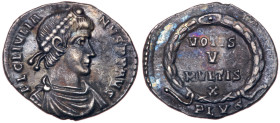 Julian II. Silver Siliqua (1.88 g), AD 360-363. EF
