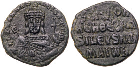 Constantine VII and Romanus I. Æ Follis (6.26 g), 913-959. EF