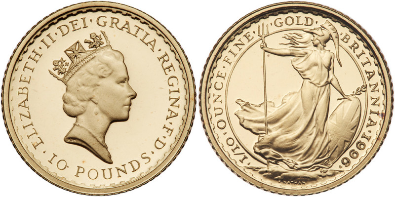 Great Britain. Ladies of Freedom Two-Coin Set, 1996. Consist of Great Britain Pr...