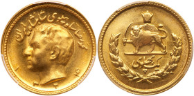 Iran. 1 Pahlevi, SH1324 (1945). PCGS MS67