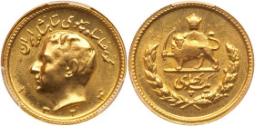 Iran. 1 Pahlevi, SH1324 (1945). PCGS MS66