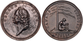 Canada. Copper Medal, 1760. PCGS AU