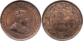 Canada. Cent, 1902. PCGS MS64