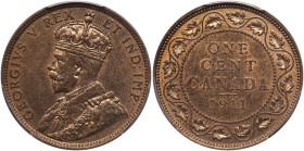 Canada. Cent, 1911. PCGS MS64