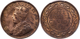 Canada. Cent, 1914. PCGS MS63