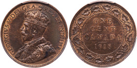 Canada. Cent, 1918. PCGS MS63