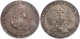 Colombia. Silver Proclamation Medal, 1808. PCGS EF45