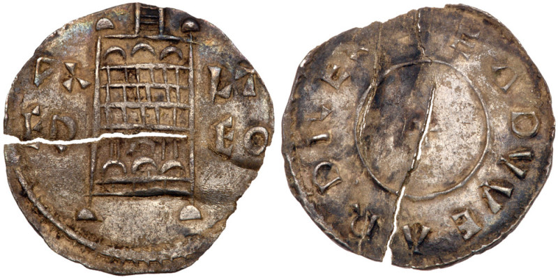 Great Britain. Church Tower Type Penny. S.1083. Kings of Wessex. Edward The Elde...