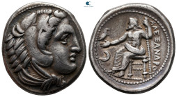 Kings of Macedon. Amphipolis. Alexander III "the Great" 336-323 BC. struck under Antipater, circa 325-323/2 BC. Tetradrachm AR