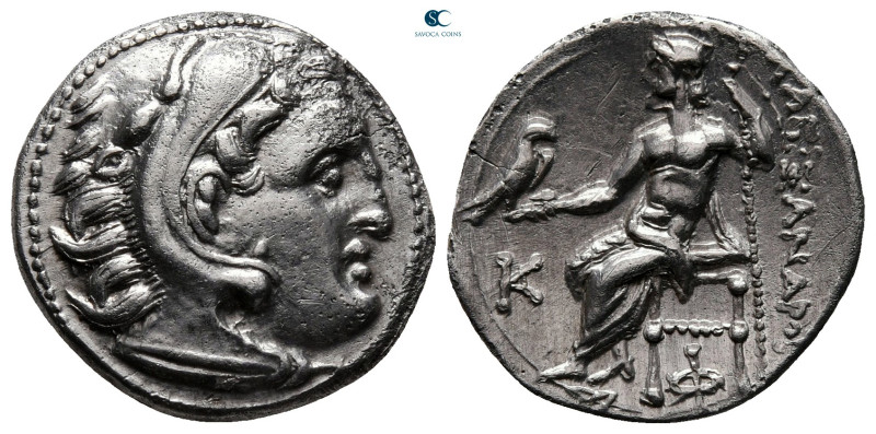 Kings of Macedon. Kolophon. Alexander III "the Great" 336-323 BC. 
Drachm AR
...