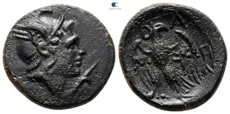 Kings of Macedon. Uncertain mint. Perseus 179-168 BC. 
Bronze Æ

21 mm, 5,60 ...