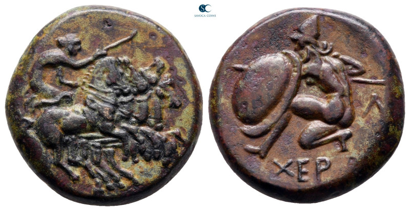 The Tauric Chersonese. Chersonesos circa 350-330 BC. 
Bronze Æ

20 mm, 6,53 g...