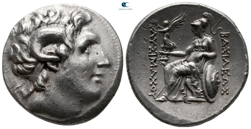 Kings of Thrace. Ephesos. Macedonian. Lysimachos 305-281 BC. 
Tetradrachm AR
...