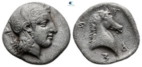 Thessaly. Pharsalos circa 420-400 BC. Hemidrachm AR