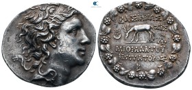 Kings of Pontos. Mithradates VI Eupator 82-72 BC. Struck in month B. Tetradrachm AR