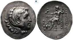 Aiolis. Temnos  circa 180-170 BC. In the name and types of Alexander III of Macedon. Tetradrachm AR