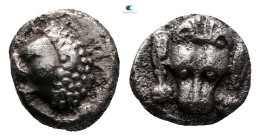 Caria. Mylasa  circa 420-390 BC. Hemiobol AR