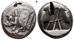 Dynasts of Lycia. Uncertain mint. Uncertain Dynast 520-480 BC. Stater AR