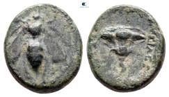 Seleukid Kingdom. Uncertain mint. Seleukos IV Philopator 187-175 BC. Bronze Æ