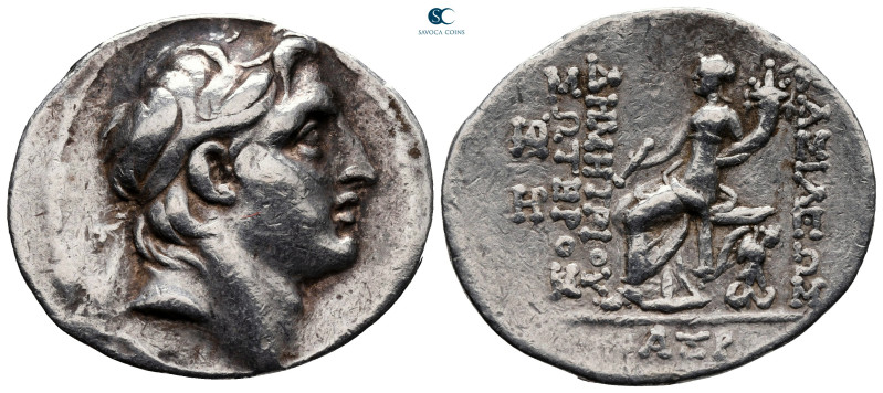 Seleukid Kingdom. Antioch on the Orontes. Demetrios I Soter 162-150 BC. Dated SE...