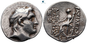 Seleukid Kingdom. Antioch on the Orontes. Demetrios I Soter 162-150 BC. Dated SE 158 (155/4 BC). Tetradrachm AR