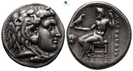 Ptolemaic Kingdom of Egypt. Memphis. Ptolemy I Soter 305-282 BC. In the name and types of Alexander III of Macedon. Tetradrachm AR