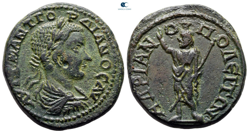 Thrace. Hadrianopolis. Gordian III AD 238-244. 
Bronze Æ

27 mm, 10,66 g

Α...