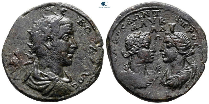 Cilicia. Seleukeia ad Kalykadnon. Trebonianus Gallus AD 251-253. 
Bronze Æ

3...