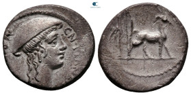 Cn. Plancius 55 BC. Rome. Denarius AR