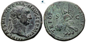 Trajan AD 98-117. Rome. As Æ
