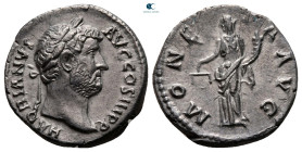 Hadrian AD 117-138. Rome. Denarius AR
