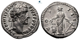 Antoninus Pius AD 138-161. Rome. Denarius AR