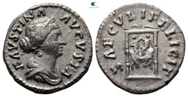 Faustina II AD 147-175. Rome. Denarius AR