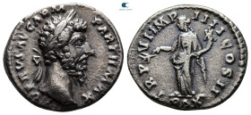 Lucius Verus AD 161-169. Rome. Denarius AR
